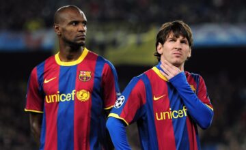 Abidal vs Messi