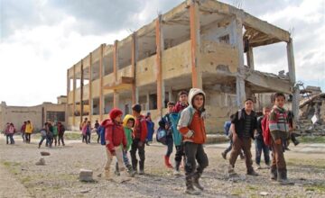 Bambini di Idlib