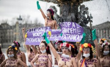 Attivisti del movimento Femen