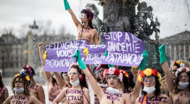 Attivisti del movimento Femen