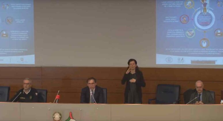 Conferenza Boccia e Borrelli