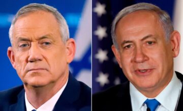 Gantz and Netanyahu