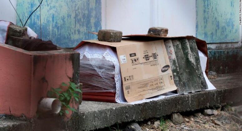 Bara abbandonata per strada